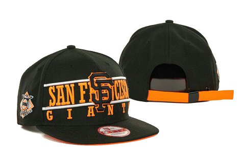 San Francisco Giants MLB Snapback Hat SD2